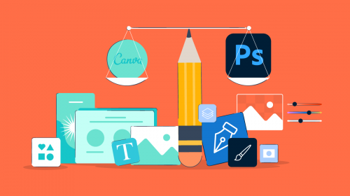 Canva VS Photoshop：非设计人员最佳设计工具（2021）